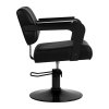 Fotel fryzjerski Hair System Jet Noir czarny